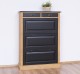 Shoe rack with 3 doors and 2 drawers