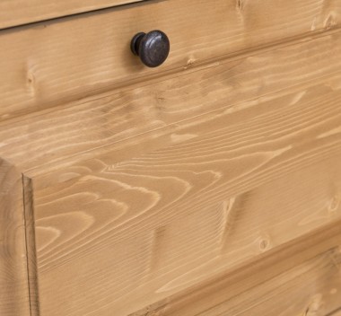 Shoe rack with 3 doors and 2 drawers, oak top - PS415-TOP OAK