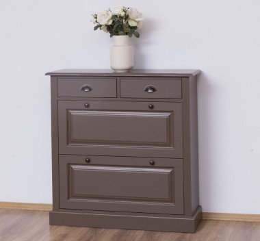 Shoe rack with 2 doors, 2 drawers - PS358