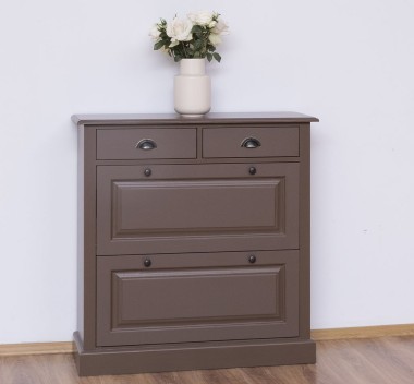 Shoe rack with 2 doors, 2 drawers - PS358