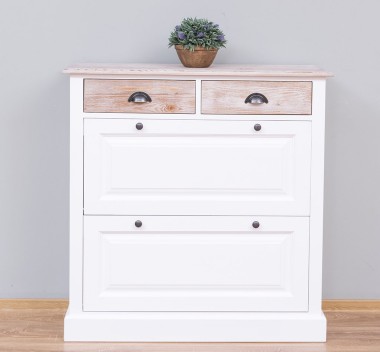 Shoe rack with 2 doors, 2 drawers - PS358