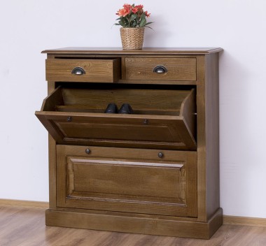 Shoe rack with 2 doors, 2 drawers - PS358