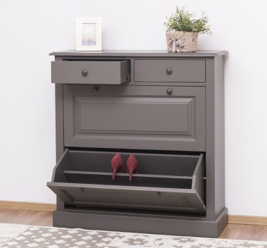 Shoe rack with 2 doors, 2 drawers - PS358