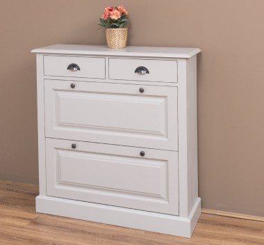 Shoe rack with 2 doors, 2 drawers - PS358