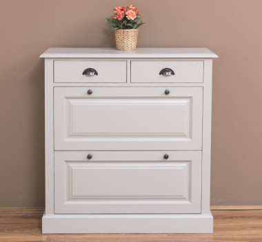 Shoe rack with 2 doors, 2 drawers - PS358