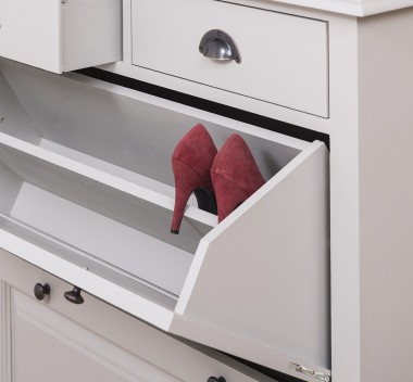 Shoe rack with 2 doors, 2 drawers - PS358