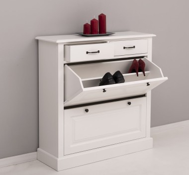 Shoe rack with 2 doors, 2 drawers - PS358