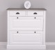 Shoe rack with 2 doors, 2 drawers
