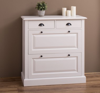 Shoe rack with 2 doors, 2 drawers - PS358