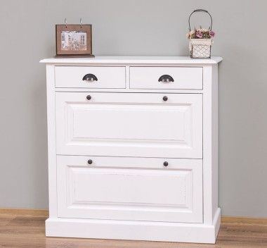 Shoe rack with 2 doors, 2 drawers - PS358