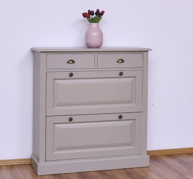 Shoe rack with 2 doors, 2 drawers - PS358
