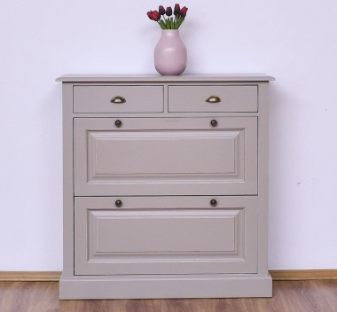 Shoe rack with 2 doors, 2 drawers - PS358