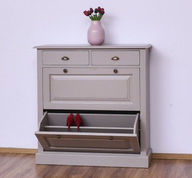 Shoe rack with 2 doors, 2 drawers - PS358