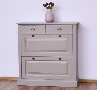 Shoe rack with 2 doors, 2 drawers - PS358