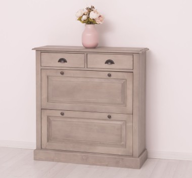 Shoe rack with 2 doors, 2 drawers - PS358