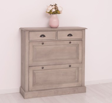 Shoe rack with 2 doors, 2 drawers - PS358