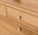 Shoe cabinet 2 doors and 2drawers, oak