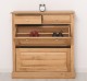 Shoe cabinet 2 doors and 2drawers, oak