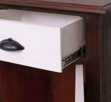 Hallway chest of drawers with 2 + 2 doors and 4 drawers