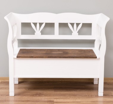Small bench, oak seat - PS152-TOP OAK