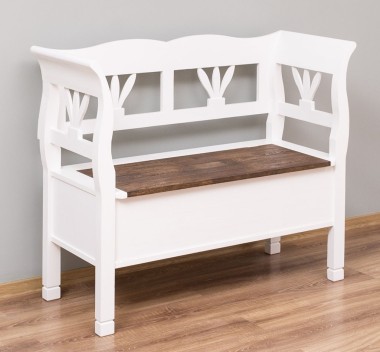 Small bench, oak seat - PS152-TOP OAK
