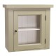 Suspended kitchen cabinet with 1 glass door