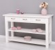 Console with 2 shelves, 3 drawers
