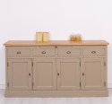 Kitchen cupboard 4 doors BAS Top Oak