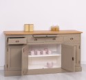 Kitchen cupboard 4 doors BAS Top Oak