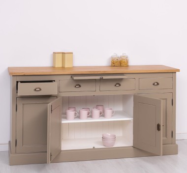 Kitchen cupboard 4 doors BAS Top Oak - PS365BAS-TOP OAK