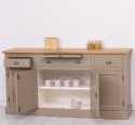 Kitchen cupboard 4 doors BAS Top Oak