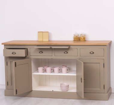 Kitchen cupboard 4 doors BAS Top Oak - PS365BAS-TOP OAK