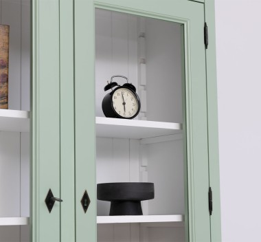 Sideboard with 1 door, 3 drawers, 2 compartments with glass door BAS + 2 glass doors SUP - PS271BAS+SUP