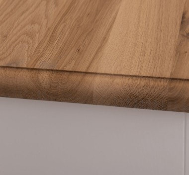 Bufet 2 usi 3 sertare, blat stejar - PS370BAS-TOP OAK