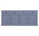 4-door sideboard, 4 drawers, BAS