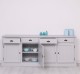 4-door sideboard, 4 drawers, BAS