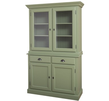 2-door sideboard, 2 BAS drawers + 2 SUP glass doors - PS264BAS+SUP