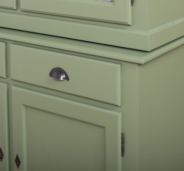 2-door sideboard, 2 BAS drawers + 2 SUP glass doors - PS264BAS+SUP