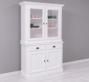 2-door sideboard, 2 BAS drawers + 2 SUP glass doors