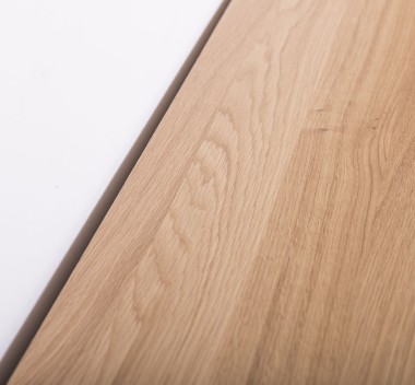 Sideboard with 3 sliding doors, 3 drawers, oak top, BAS - PS10BAS-TOP OAK