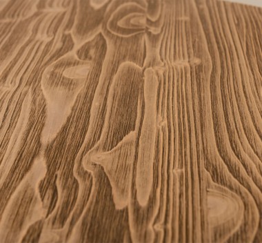 Table with central leg 120x120cm + 1 extension - PS228
