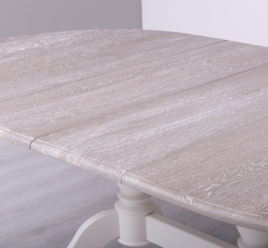 Oval table with 2 legs 160 / 230x120cm, oak top - PS379-TOP OAK