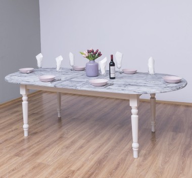 Extendable oval table 180 / 220cm - PS524-180/220
