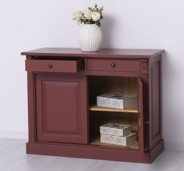 Buffet with 2 doors, 2 drawers, BAS, Directoire Collection - PS38BAS