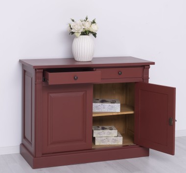 Buffet with 2 doors, 2 drawers, BAS, Directoire Collection - PS38BAS
