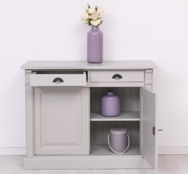 Buffet with 2 doors, 2 drawers, BAS, Directoire Collection - PS38BAS