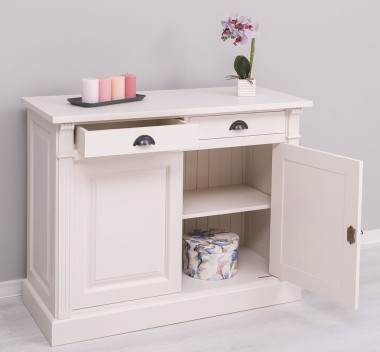 Buffet with 2 doors, 2 drawers, BAS, Directoire Collection - PS38BAS