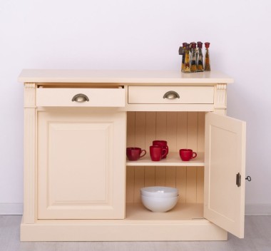 Buffet with 2 doors, 2 drawers, BAS, Directoire Collection - PS38BAS