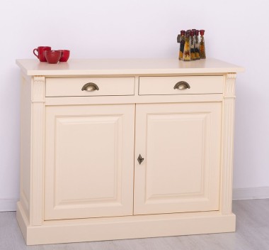 Buffet with 2 doors, 2 drawers, BAS, Directoire Collection - PS38BAS