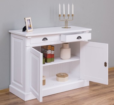 Buffet with 2 doors, 2 drawers, BAS, Directoire Collection - PS38BAS